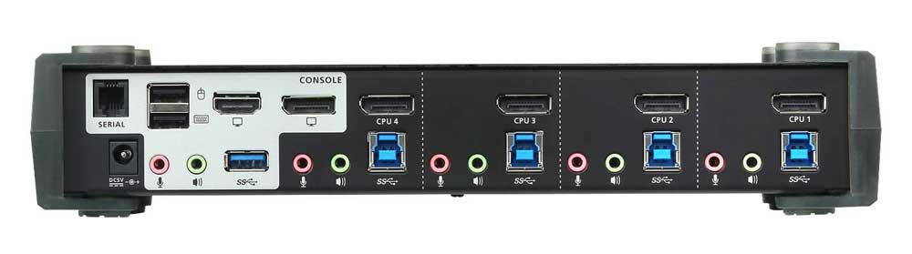 ATEN CS1924M - 4-Port USB 3.0 4K DisplayPort MST KVMP™ Switch