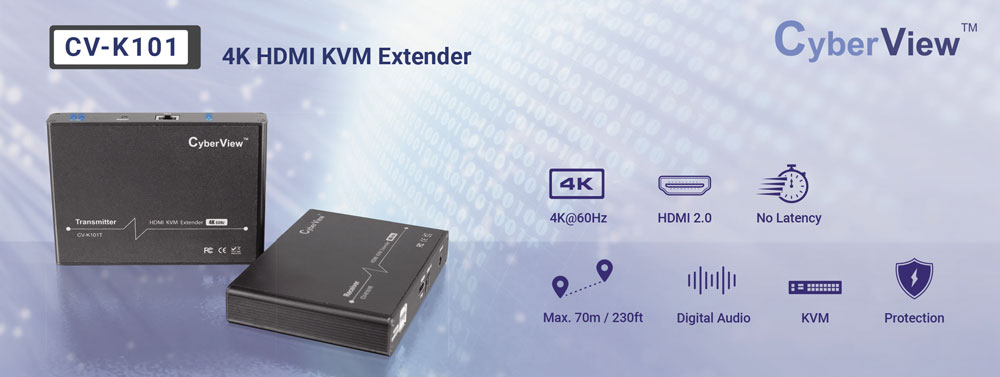 HDMI KVM Extender CyberView CV-K101