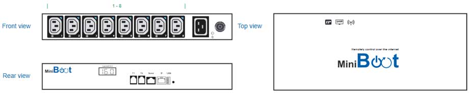 Layout thiết bị MiniBoot-4C13 16A