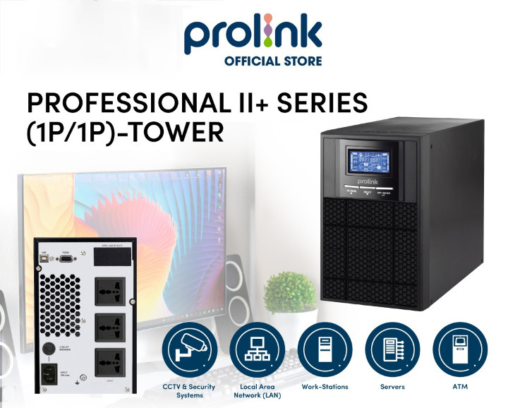 Bộ lưu điện Prolink PRO903EL công suất 3KVA/2700W
