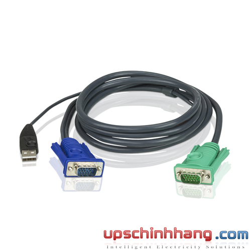 ATEN 2L-5203U - 3M USB KVM Cable with 3 in 1 SPHD