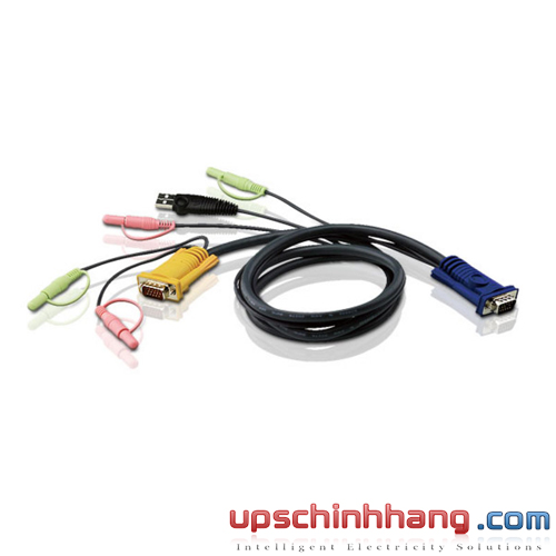 ATEN 2L-5305U - 5M USB KVM Cable with 3 in 1 SPHD and Audio