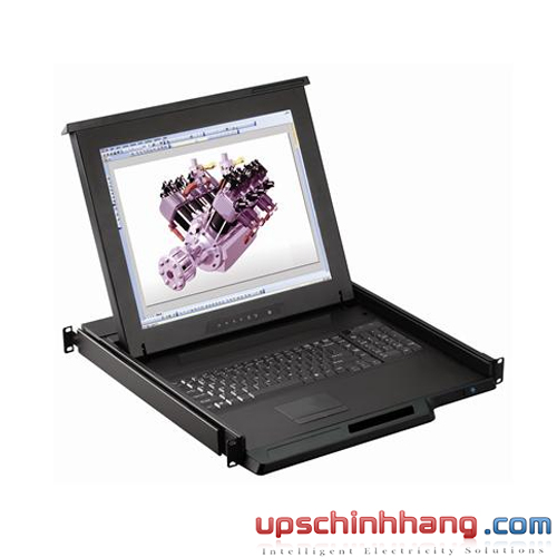 Austin Hughes RKP119e | 1U 19inch LCD Console Drawer with touchpad