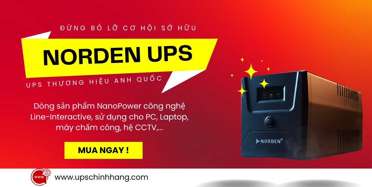 đặt mua hàng ups Norden dòng NanoPower CN1200N