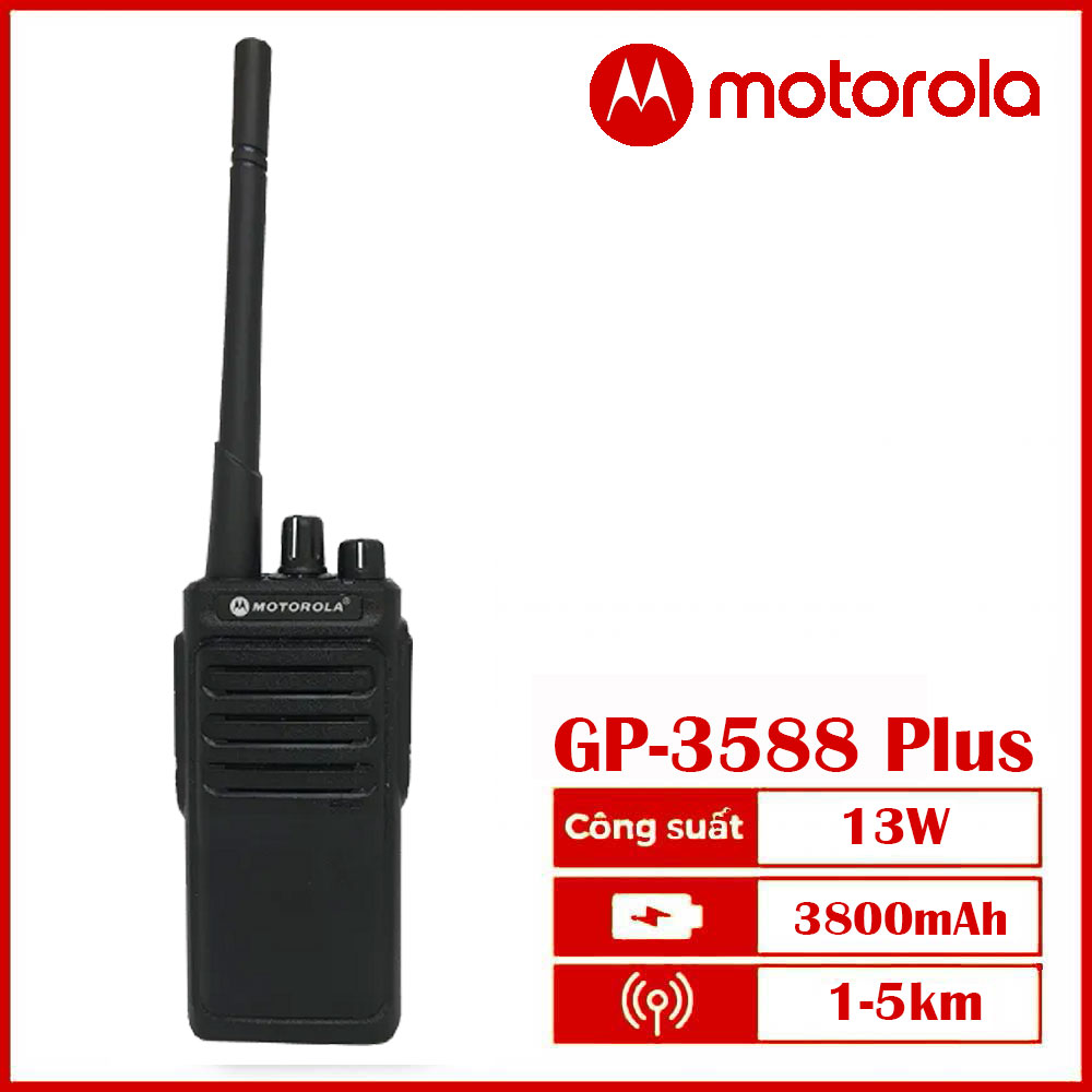 Máy Bộ Đàm Cầm Tay Motorola GP-3588 Plus