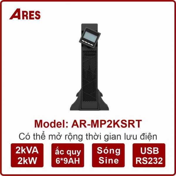 Bộ lưu điện ARES AR-MP2KSRT 2KVA/2KW True Online