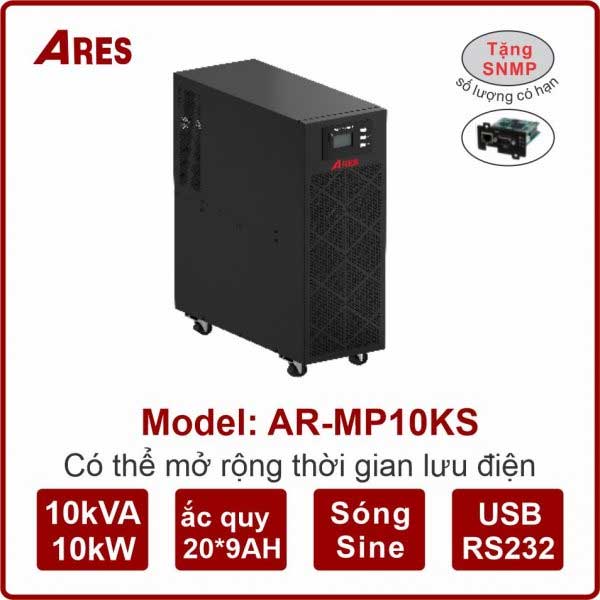 Bộ lưu điện ARES AR-MP10KS 10KVA/10KW True Online
