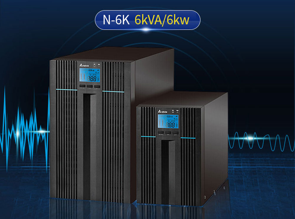 Bộ lưu điện DELTA N-6K 6000VA/6000W (UPS602N2004N035) sử dụng công nghệ Online