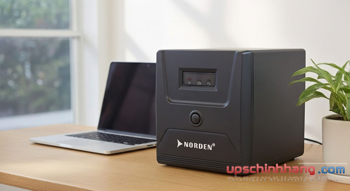 Bộ lưu điện Norden CN1200N bảo vệ an toàn cho PC, Laptop