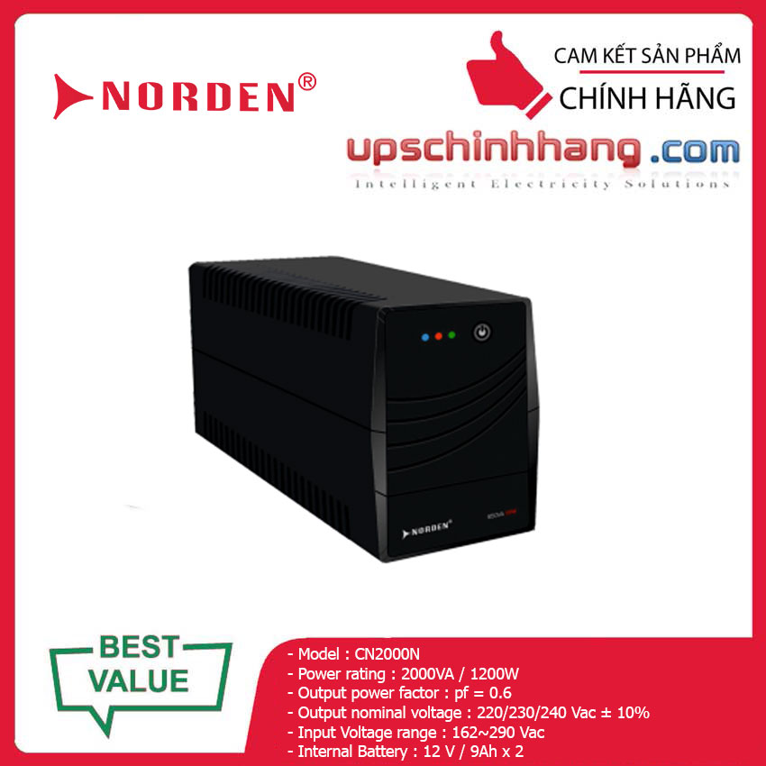 UPS NORDEN CN2000N 2000VA/1200W