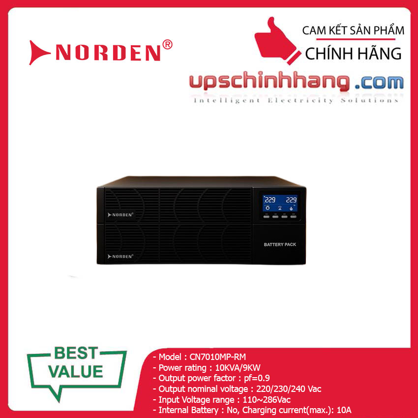 UPS NORDEN CN7010MP-RM 10kVA/9kW