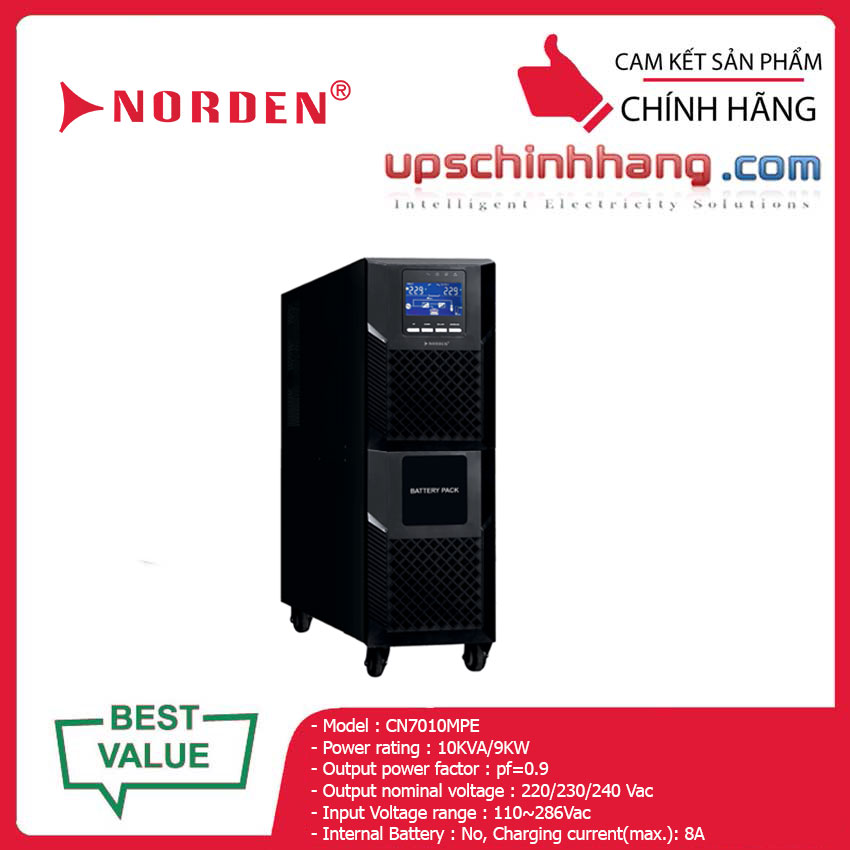 UPS NORDEN CN7010MPE 10kVA/9kW