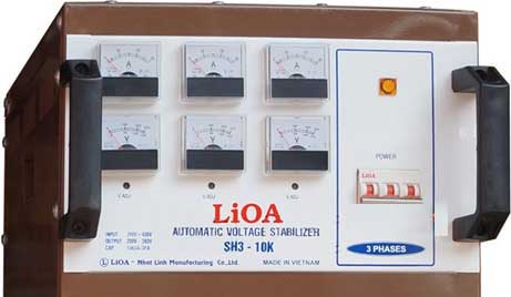 các bảng đồng hồ ổn áp lioa sh3-10k