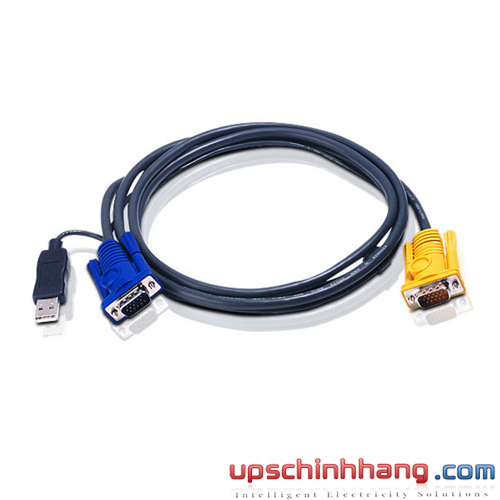 ATEN 2L-5203UP - 3M USB KVM Cable with 3 in 1 SPHD and built-in PS/2 to USB converter