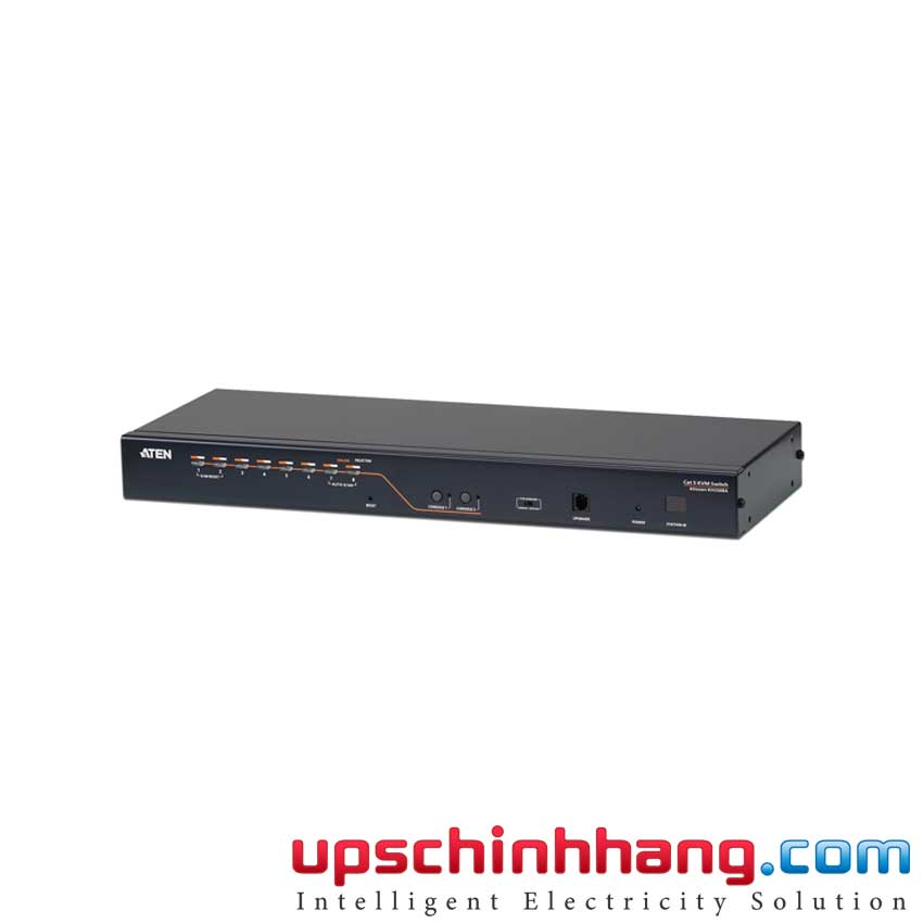 ATEN KH2508A - 2-Console 8-Port Multi-Interface (DisplayPort, HDMI, DVI, VGA) Cat 5 KVM Switch