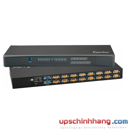 CV-S1601 - Cyberview 16 port USB KVM Switch w/ 16 Cables