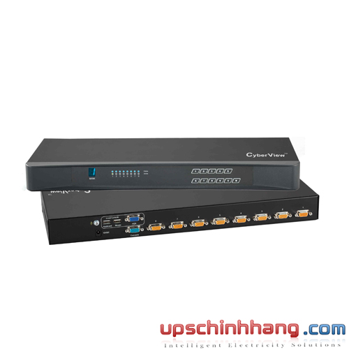 CV-S801 - Cyberview 8 port USB KVM Switch w/ 8 Cables