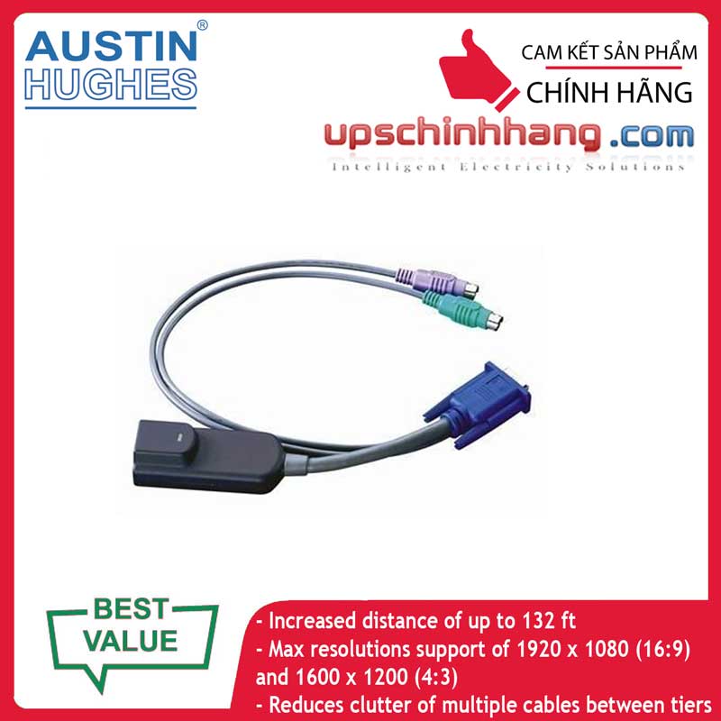 Austin Hughes Cyberview DG-100 | VGA PS/2 Cat6 Swtich Dongle