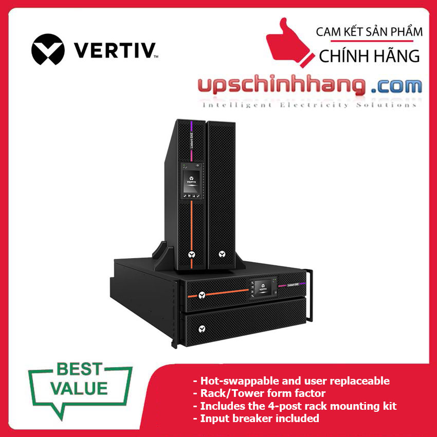 Vertiv Liebert External Battery Cabinet GXE3-EBC192VRT2U