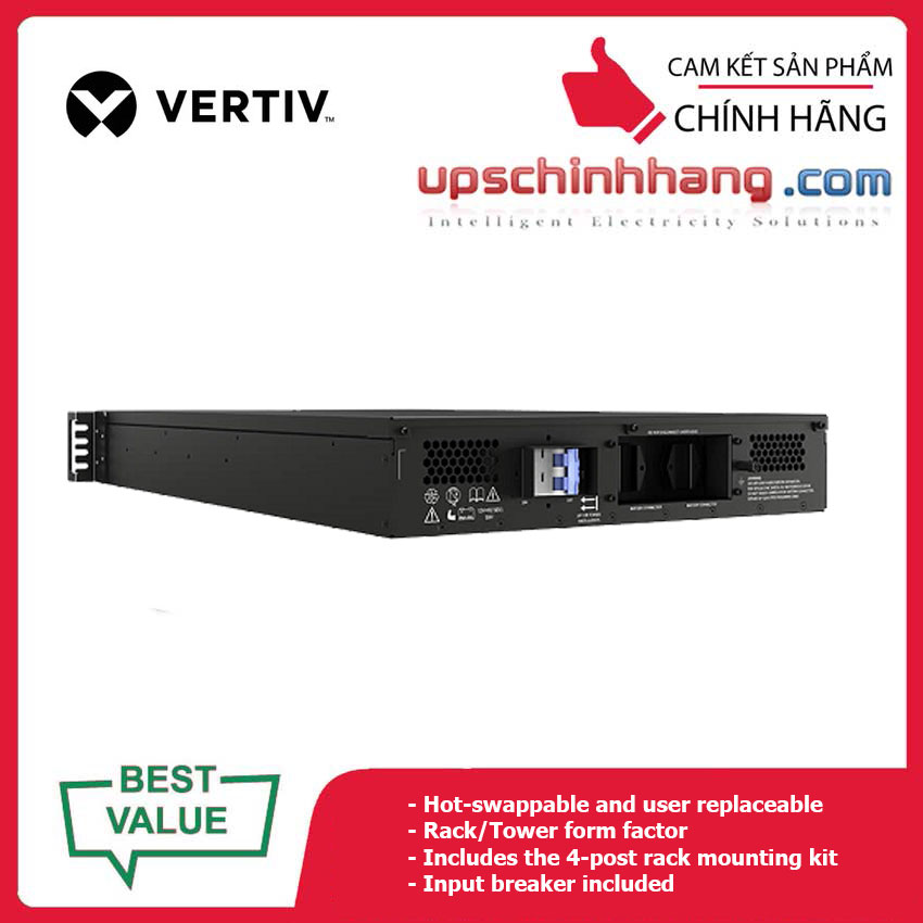 Vertiv Liebert External Battery Cabinet GXE3-EBC192VRT2U