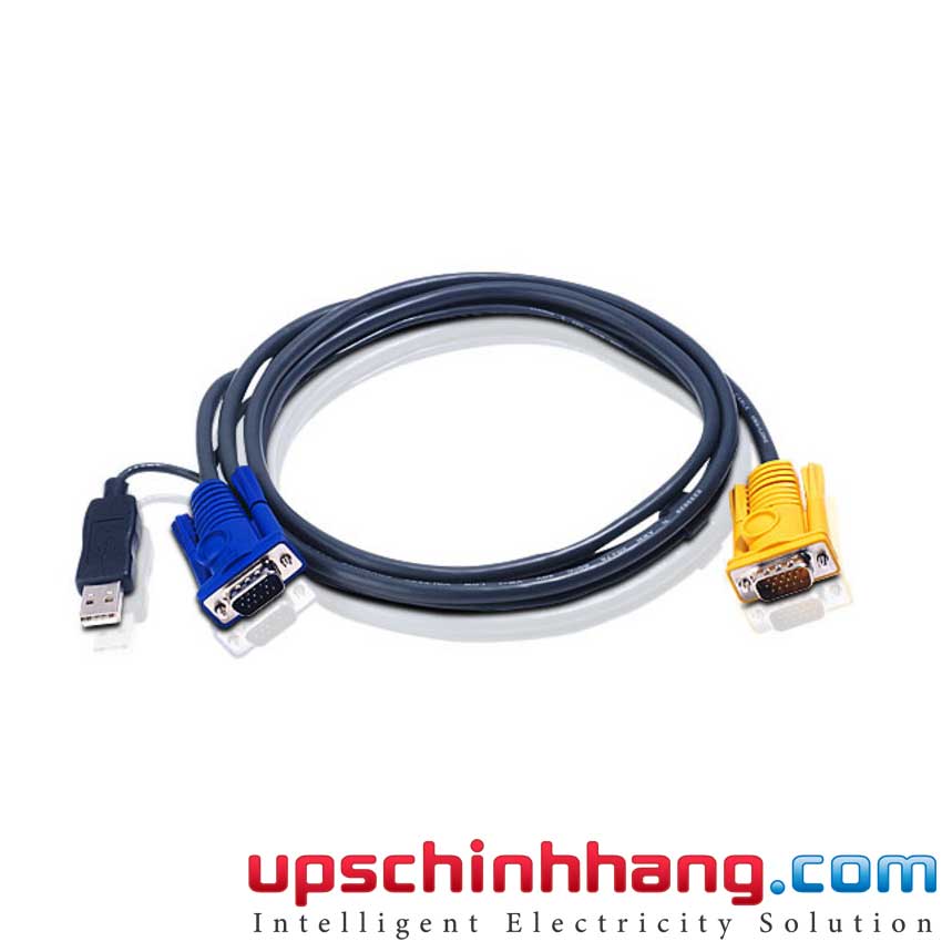 ATEN 2L-5205UP - 5M USB KVM Cable with 3 in 1 SPHD and built-in PS/2 to USB converter