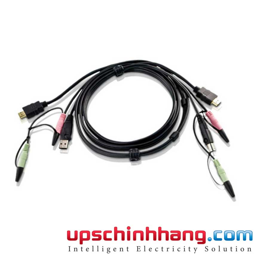 ATEN 2L-7D02UH - 1.8M USB HDMI KVM Cable with Audio