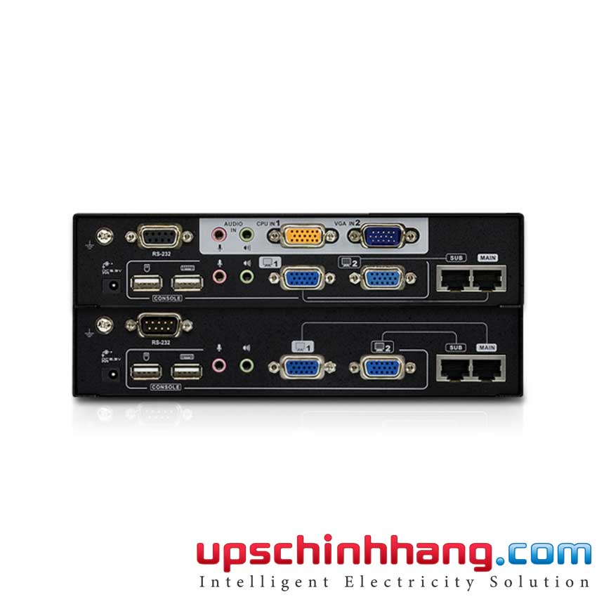 ATEN CE775 - USB VGA Dual View Cat 5 KVM Extender with Deskew (1280 x 1024@300m)