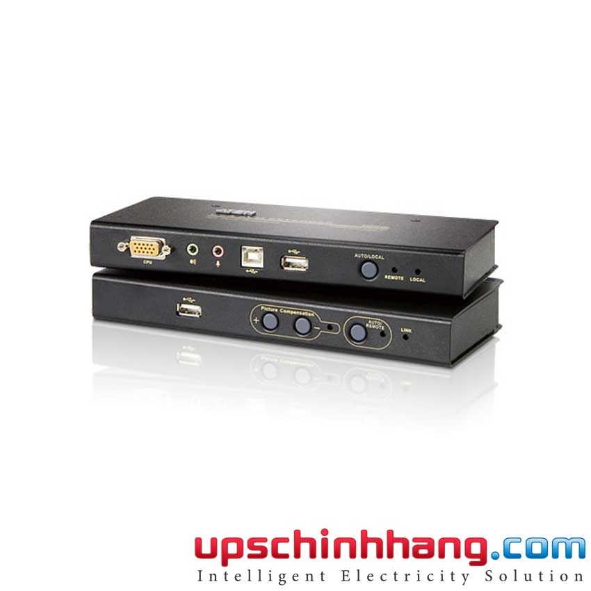ATEN CE800B - USB VGA/Audio Cat 5 KVM Extender with USB Flash Storage (1024 x 768@250m)