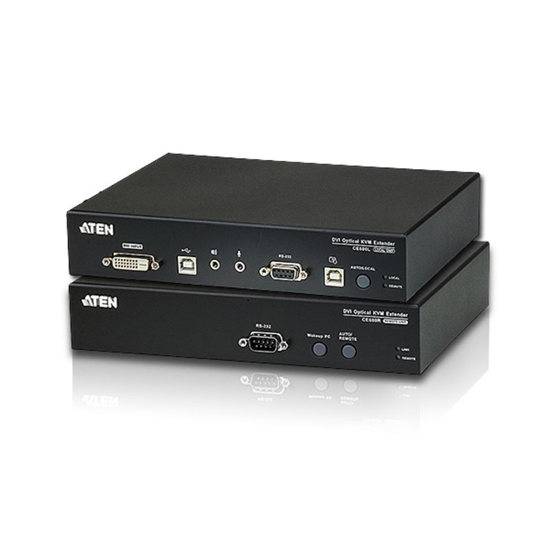 ATEN CE680 - USB DVI Optical KVM Extender (1920 x 1200@600m)