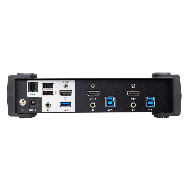 ATEN CS1822 - 2-Port USB 3.0 4K HDMI KVMP™ Switch with Audio Mixer Mode