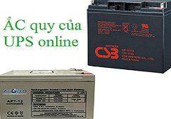 Sử dụng và bảo quản ắc quy cho UPS online