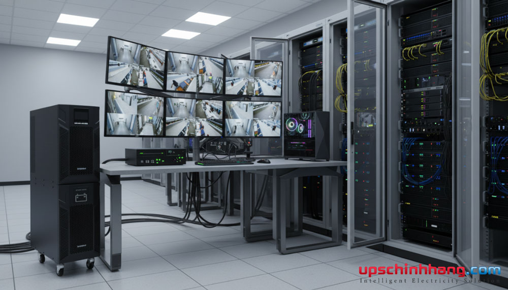 Ứng dụng UPS Norden CN7006MPI cho hệ CCTV