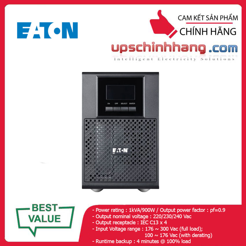 UPS EATON 9A1000I 1000VA/900W (9103-53974)