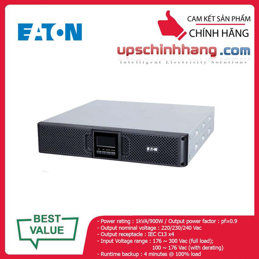 UPS EATON 9A1000iR 1000VA/900W (9103-53973)