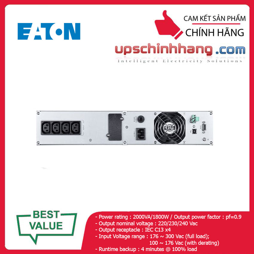 UPS EATON 9A2000iR 2000VA/1800W (9103-73999)