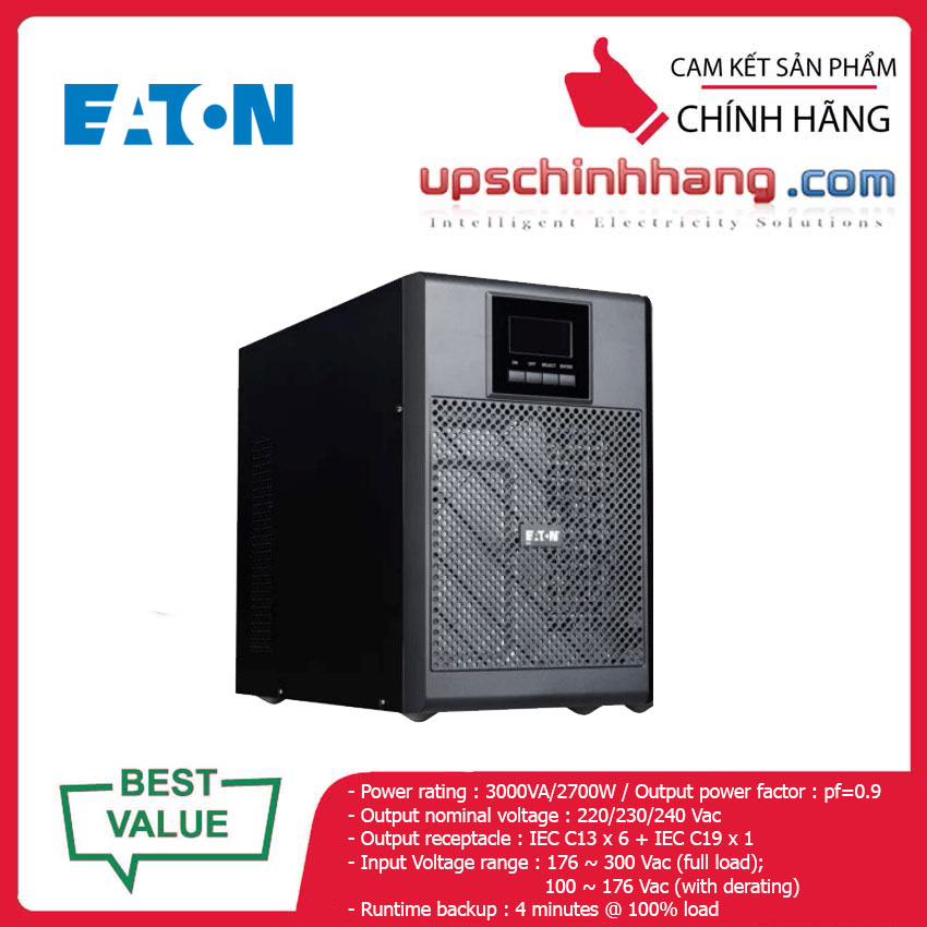 UPS EATON 9A3000I 3000VA/2700W (9103-83A46)