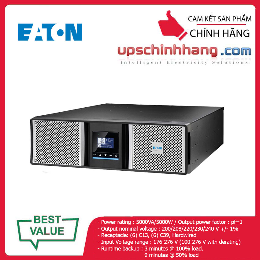 UPS EATON 9PX5KIRTNG2 5000VA/5000W