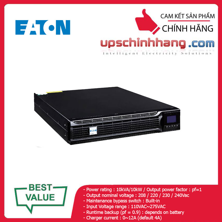 UPS EATON DXRT10KIXL-AP 10kVA/10kW (9104-32687EA1)