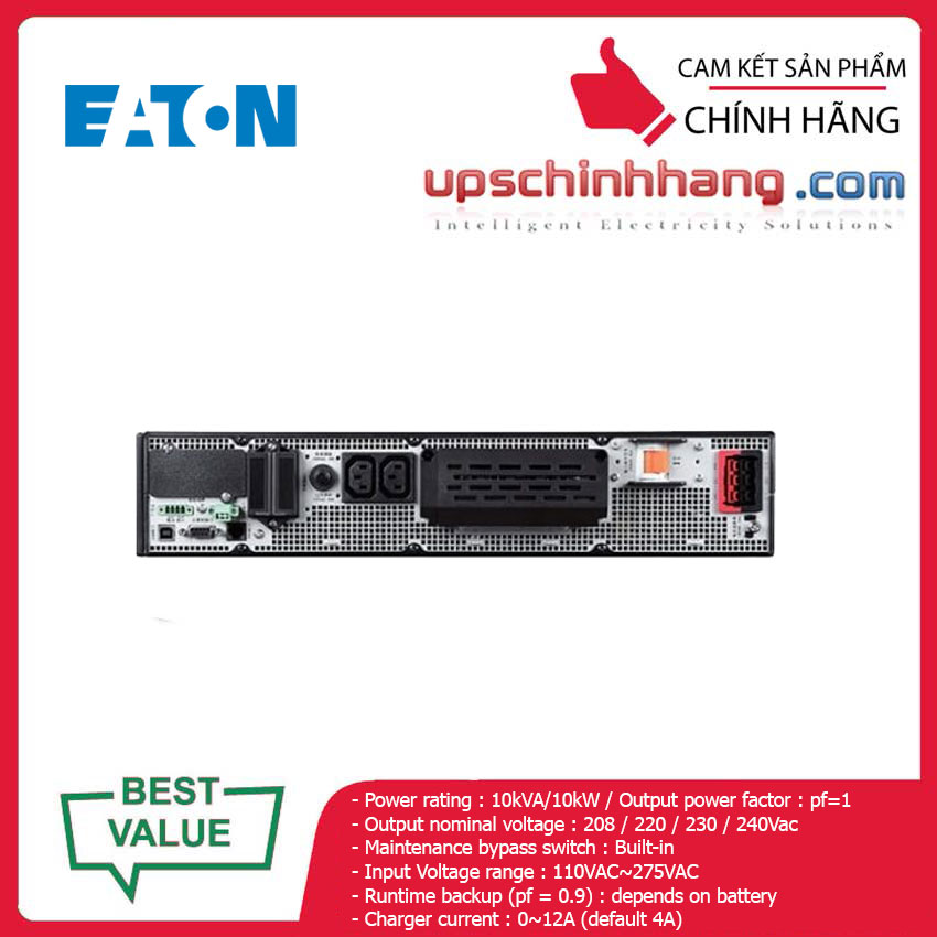 UPS EATON DXRT10KIXL-AP 10kVA/10kW (9104-32687EA1)