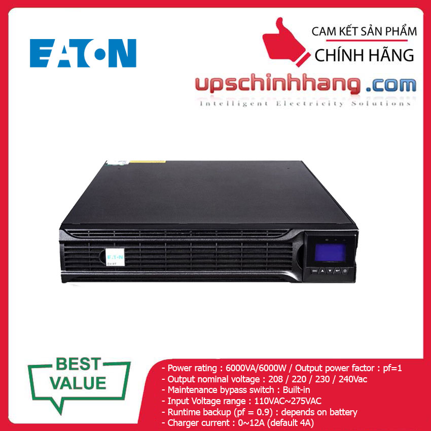 UPS EATON DXRT6KIXL-AP 6kVA/6kW (9104-12897EA1)