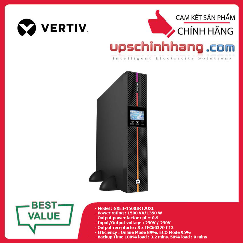 UPS Vertiv GXE3-1500IRT2UXL (01203735)