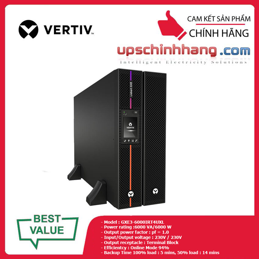 UPS Vertiv GXE3-6000IRT4UXL (01203155)