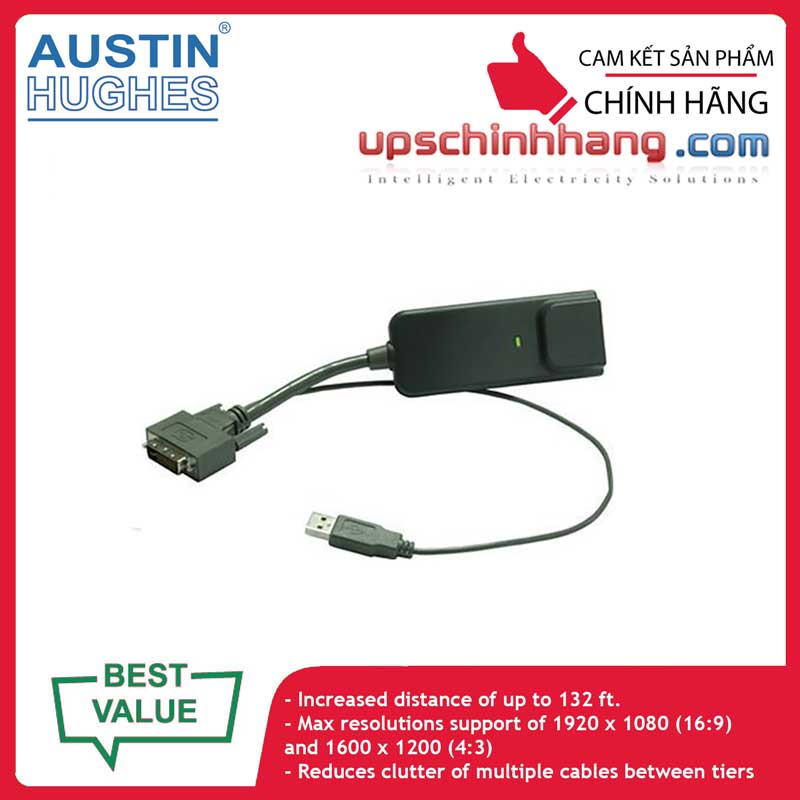 Austin Hughes Cyberview DG-100SD | DVI-D USB Cat6 Switch Dongle