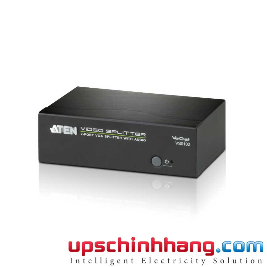 ATEN VS0102 - 2-Port VGA/Audio Splitter (450MHz)